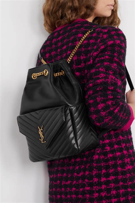 saint laurent joe quilted backpack.